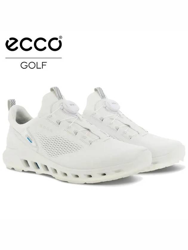 Men's Biome Cool Pro Spikeless Golf Shoes White - ECCO - BALAAN 2