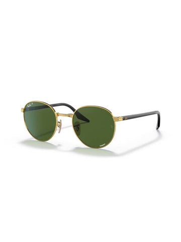 Eyewear Round Metal Sunglasses Dark Green - RAY-BAN - BALAAN 1