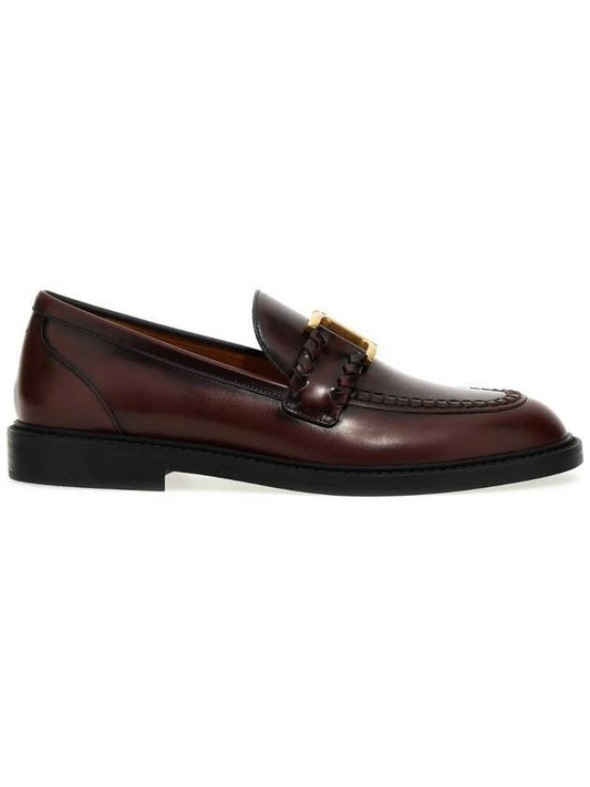 Marci Metal Loafers Brown - CHLOE - BALAAN.