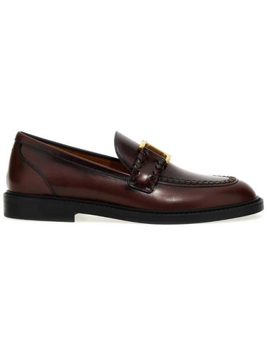 Marcie Calfskin Loafers Brown - CHLOE - BALAAN 1