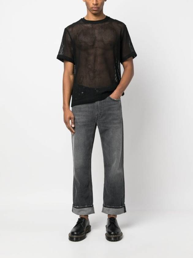 STINGHER black and blue washed denim - DEPARTMENT 5 - BALAAN 5