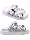 Studded Hybrid Sandals White - ALEXANDER MCQUEEN - BALAAN 2