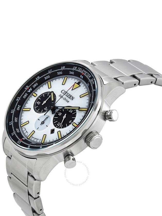 Citizen Chronograph Eco-Drive White Dial Men's Watch CA4500-91A - CITIZEN - BALAAN 2