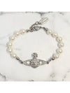 Mini Bas Relief Pearl Bracelet Silver - VIVIENNE WESTWOOD - BALAAN 2