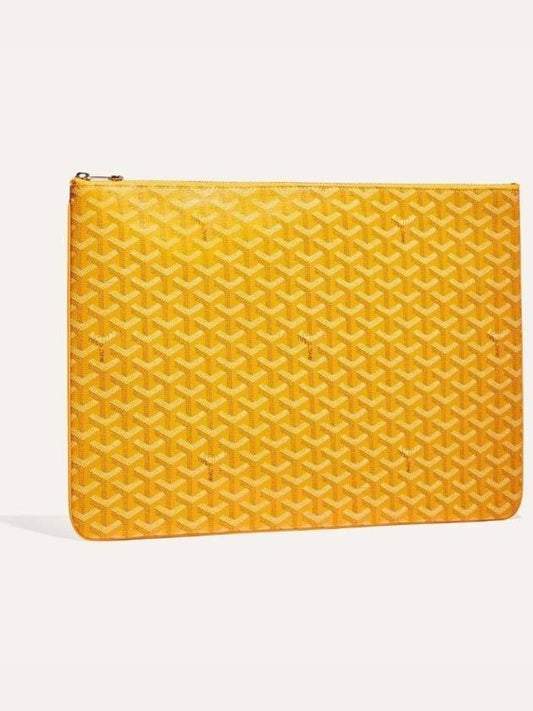 Senna GM Clutch Bag Yellow - GOYARD - BALAAN 2