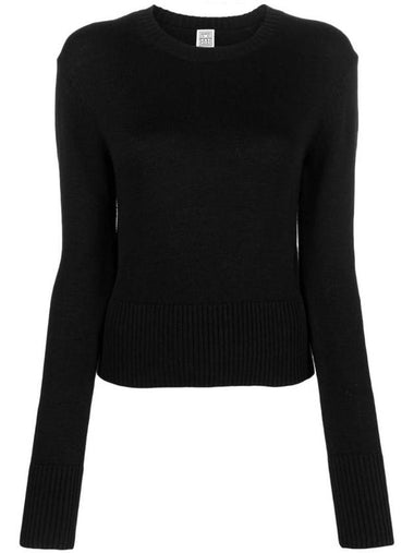 crew neck ribbed sweater 2335151342 - TOTEME - BALAAN 1