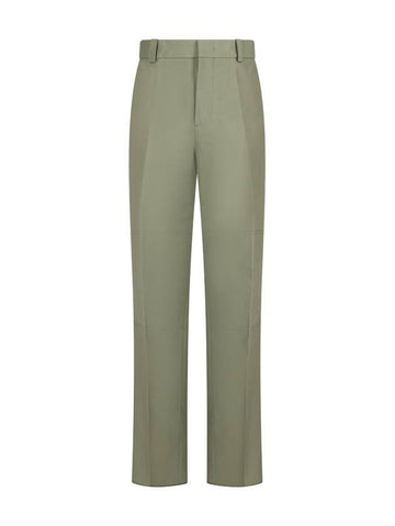 LIGHTWEIGHT COTTON TROUSERS - JIL SANDER - BALAAN 1