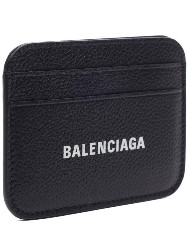 Cash Logo 2 Fold Card Wallet Black - BALENCIAGA - BALAAN 4