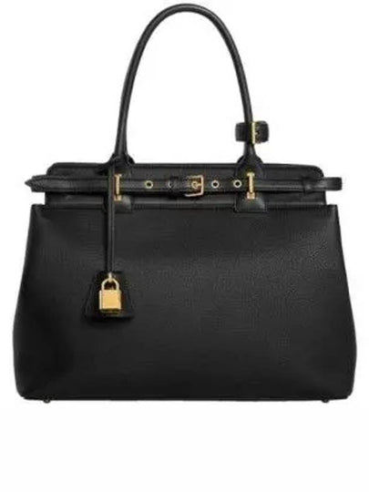 Conti Supple Calfskin Tote Bag Black - CELINE - BALAAN 2