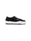 Baker OG Sole Broken Low Top Sneakers Black - MAISON MIHARA YASUHIRO - BALAAN 1