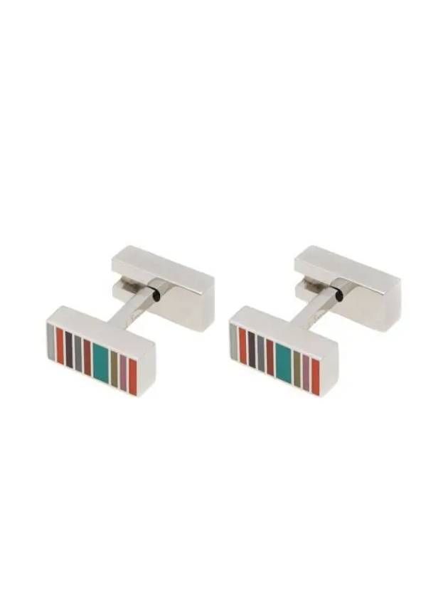 MEN CUFFLINK FLIP SIGNATR M1A CUFF MFLIP 92 Men's Flip Signature Cuff Links - PAUL SMITH - BALAAN 1