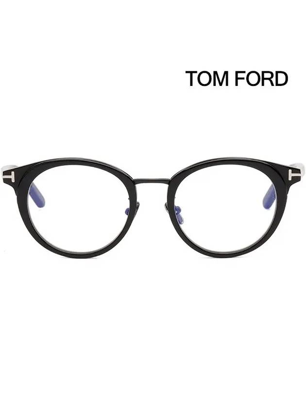 Eyewear Asian Fit Round Eyeglasses Black - TOM FORD - BALAAN 4