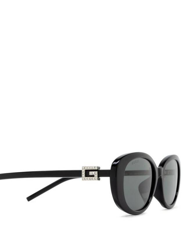 Eyewear Oval Frame Sunglasses Grey - GUCCI - BALAAN 4