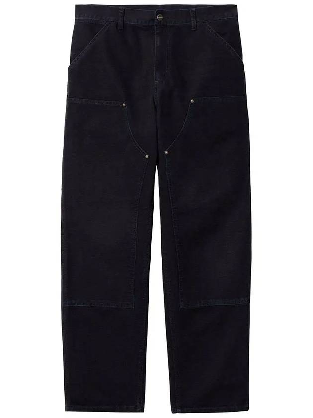 24SS logo double knee straight pants denim I031501 893K - CARHARTT - BALAAN 1