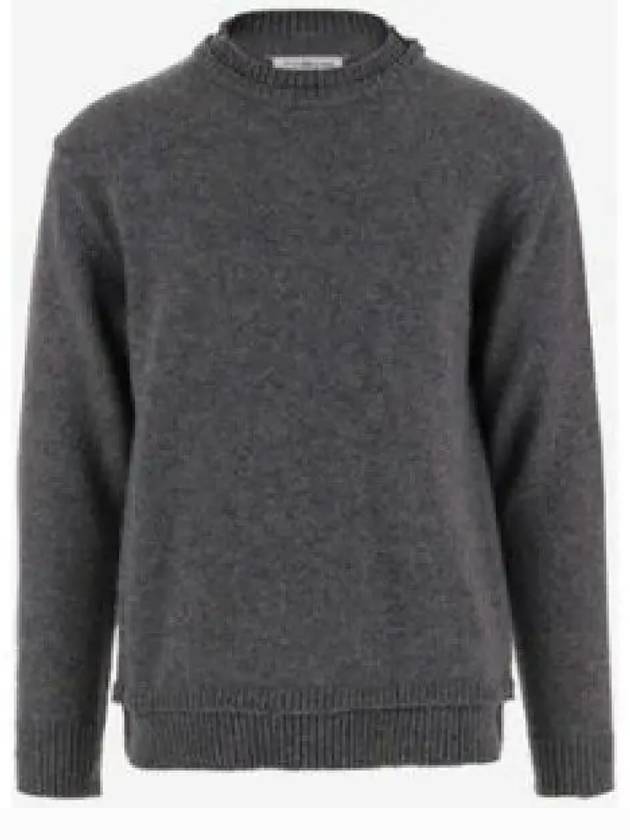 Back Stitch Elbow Patch Knit Top Grey - MAISON MARGIELA - BALAAN 2