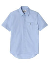 Men's Logo Classic Short Sleeve Shirt Light Blue - VIVIENNE WESTWOOD - BALAAN 2