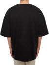 Boxy Short Sleeve T-Shirt Black - LEMAIRE - BALAAN 4