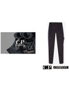 Men 11CMPA192A Lens Zipper Cargo Pants Black - CP COMPANY - BALAAN 3