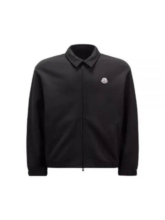 24 8G00058 89AEN 998 Logo Cotton Zip up Cardigan - MONCLER - BALAAN 1