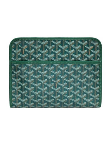 Green Color Juvence GM Clutch - GOYARD - BALAAN 1