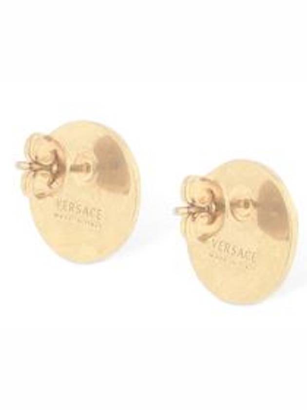 MEDUSA Enamel Stud Earrings - VERSACE - BALAAN 3