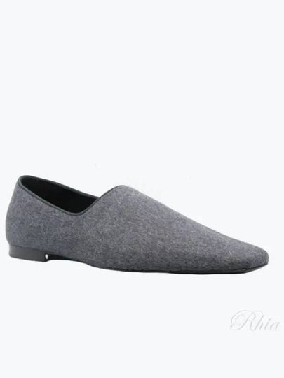 The Piped Loafer Grey Melange - TOTEME - BALAAN 2