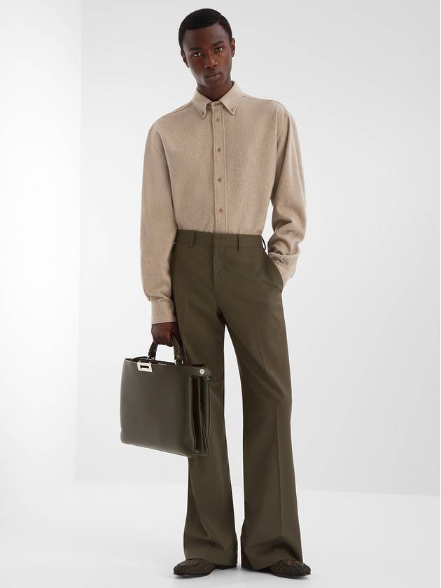 Fendi Trousers Green - FENDI - BALAAN 2