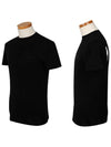 Lightning Bolt Short Sleeve T-Shirt Black - NEIL BARRETT - BALAAN 3