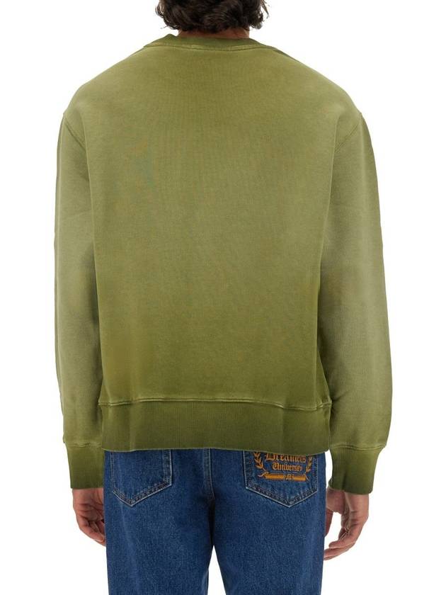 Msgm Washed Out Jersey Sweatshirt - MSGM - BALAAN 3