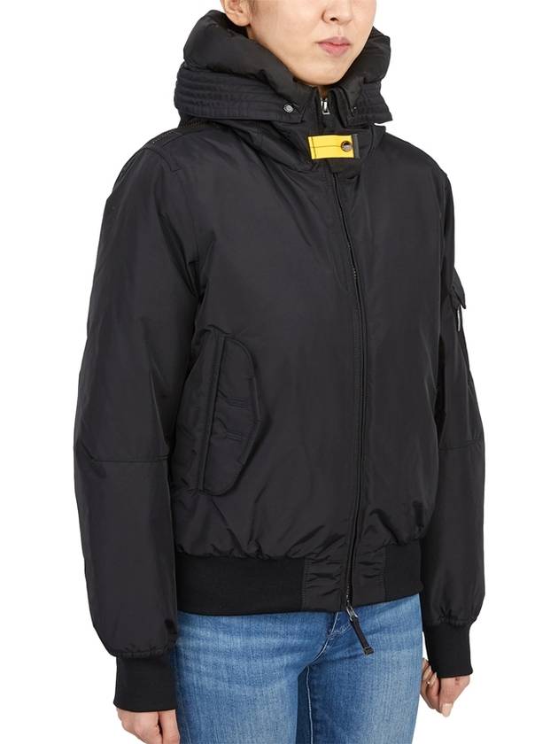 Women's Gobi Core Masterpiece Hooded Padding Black - PARAJUMPERS - BALAAN 5