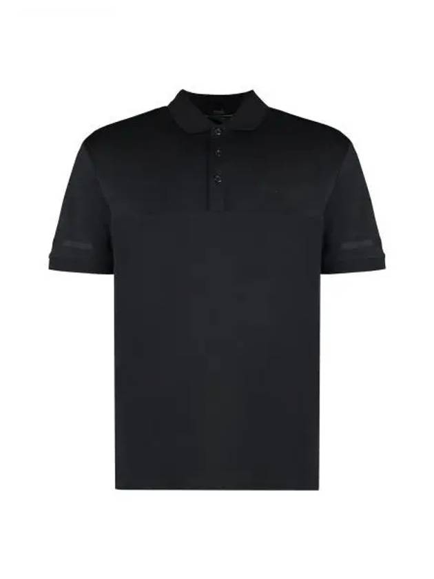 Logo Print Polo Shirt Black - HUGO BOSS - BALAAN 2