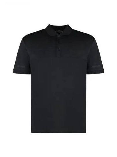 Logo Print Polo Shirt Black - HUGO BOSS - BALAAN 2