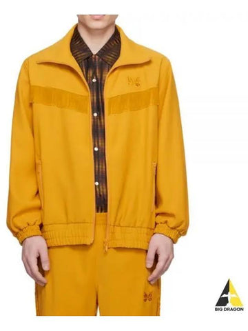 24 Fringe Track Jacket YELLOW OT198 - NEEDLES - BALAAN 1