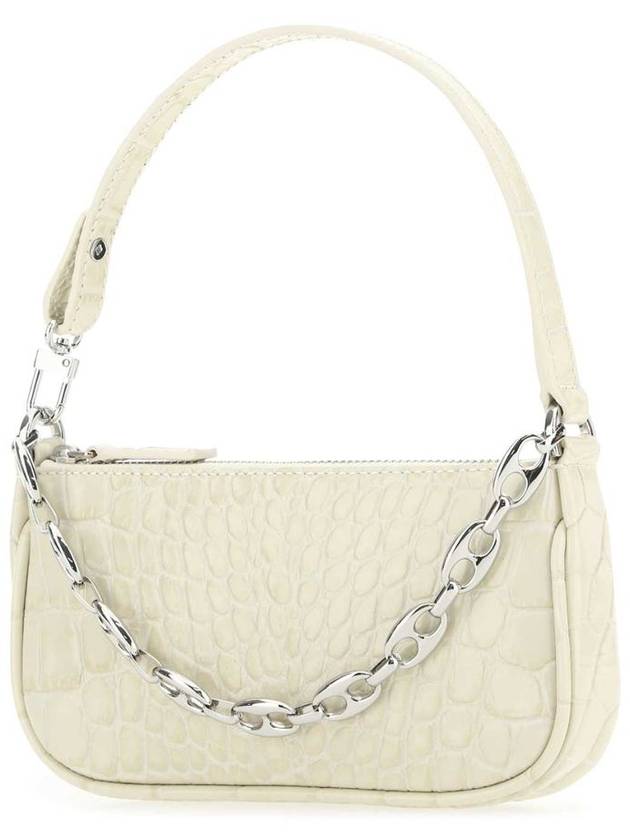 Rachel Mini Shoulder Bag Cream - BY FAR - BALAAN 3