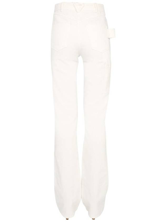 Bootcut Denim Jeans White - BOTTEGA VENETA - BALAAN 6