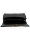 Gancini Leather Card Wallet Black - SALVATORE FERRAGAMO - BALAAN 5