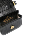 Lizard Leather Mini Bag Black - VIVIENNE WESTWOOD - BALAAN 3