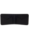 Intrecciato Rubber Half Wallet Black - BOTTEGA VENETA - BALAAN 4