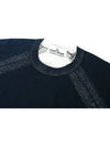 Wappen Reversible Crew Neck Sweatshirt Navy - STONE ISLAND - BALAAN 5