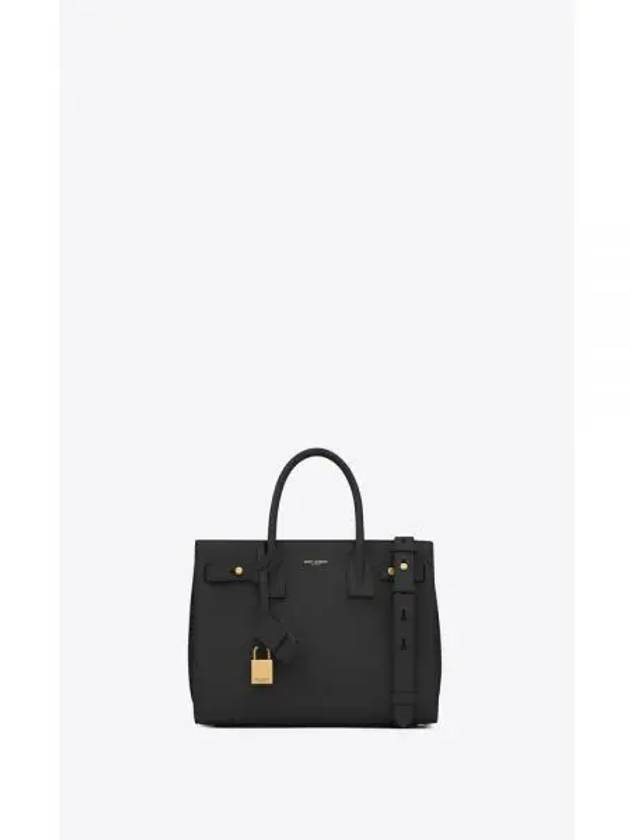 Sac De Jour Baby Tote Bag Black - SAINT LAURENT - BALAAN 2