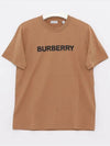 Logo Print T-Shirt Brown - BURBERRY - BALAAN 2