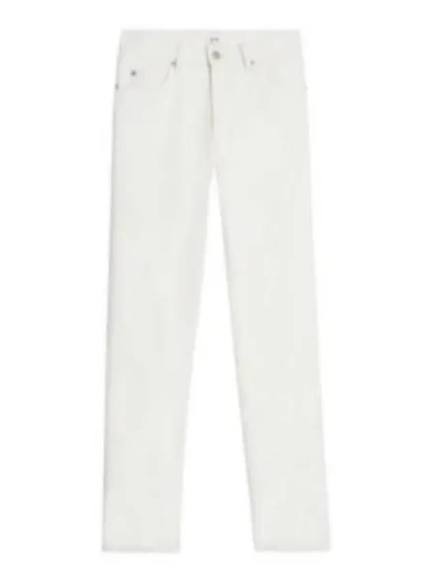 Denim Straight Jeans White - AMI - BALAAN 2