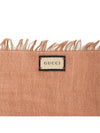 GG Monogram Muffler Pink - GUCCI - BALAAN 9