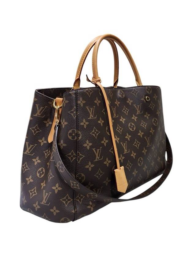 M41067 Monogram Canvas Montaigne GM Tote Bag Strap - LOUIS VUITTON - BALAAN 2