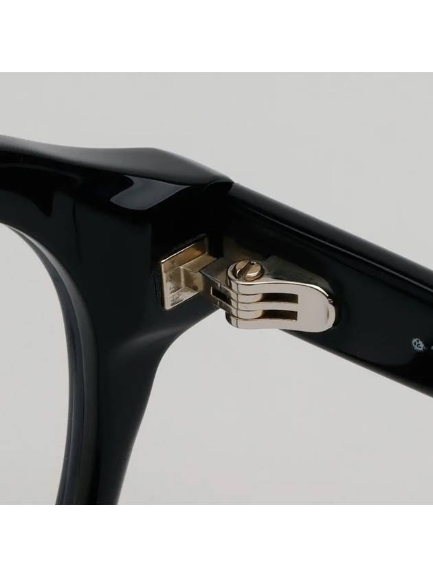 Blue light blocking glasses frame TF5871B 001 square black horn - TOM FORD - BALAAN 6