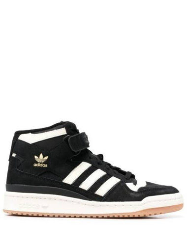 Forum Mid High Top Sneakers Black - ADIDAS - BALAAN 1