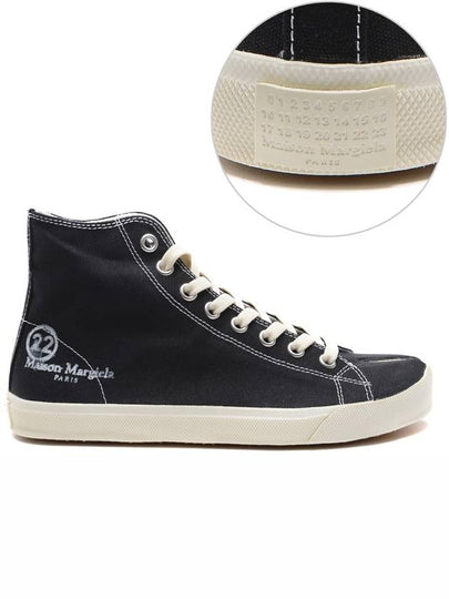 Tabi High Top Sneakers Black - MAISON MARGIELA - BALAAN 2