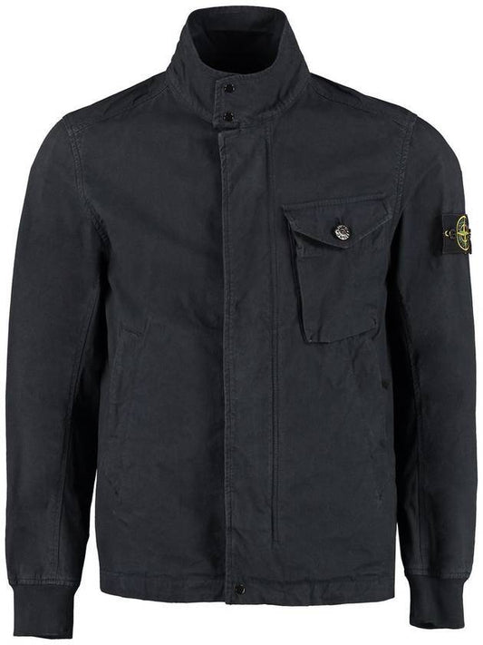 Wappen Pocket Cordura Jacket Navy - STONE ISLAND - BALAAN 1