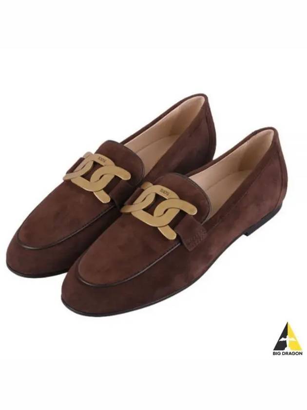 Women's Kate Suede Loafers Brown - TOD'S - BALAAN 2