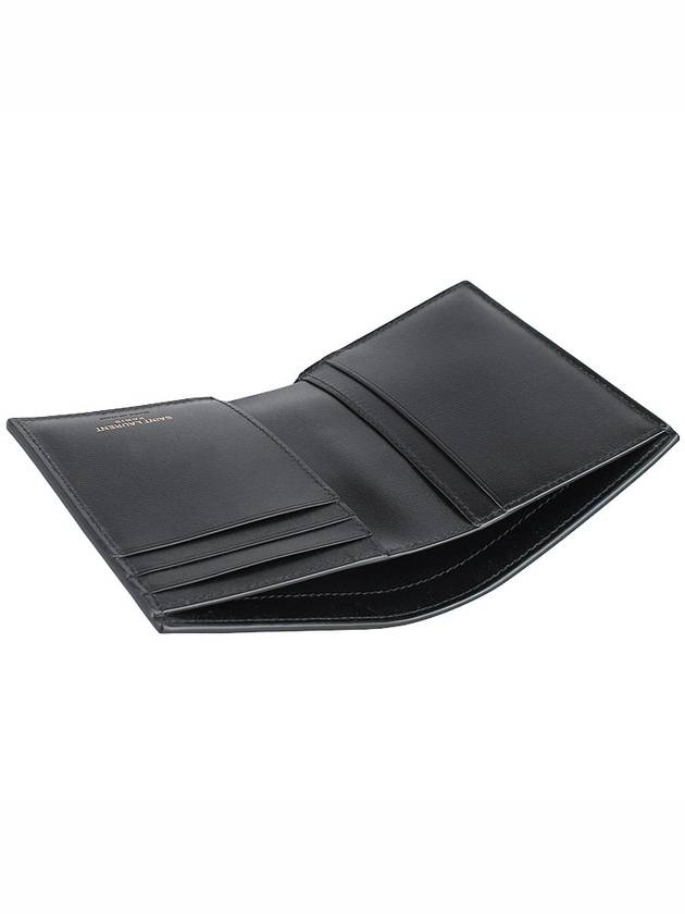 Monogram Gold Hardware Bifold Wallet Black - SAINT LAURENT - BALAAN 9